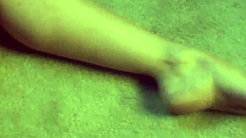 mckensie arches her feet in sexy solo posing session