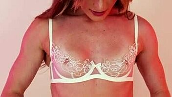 Whoa, check out this sheer nude lingerie try-on with HannahJames710! 😍🔥
