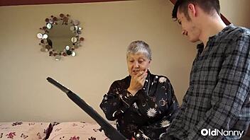 british mature savana rides in wild cowgirl and hardcore fuck with sam