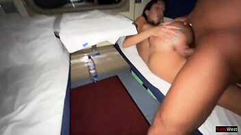 hey did this girl wake up on the public train from penetration into her wet pussy?