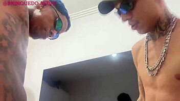 My bisexual friend brought his hot white girlfriend over for wild fun we ended up fucking bareback