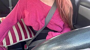 Italian Big Tits Milf Artemisia Love Drives And Flashes Boobs Publicly