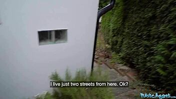 i picked up big tits helina dream for public blowjob and pov sex with my big dick outdoors