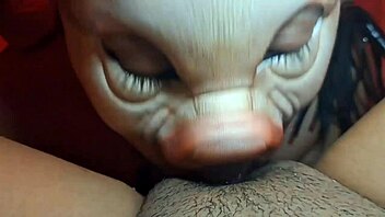 I meet a follower and turn him into my slave for bdsm ass riding punishment