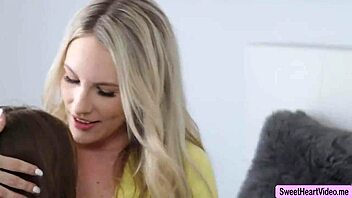 Teen sluts, why not lick this milf's wet hairy pussy in hot 3some with face sitting?