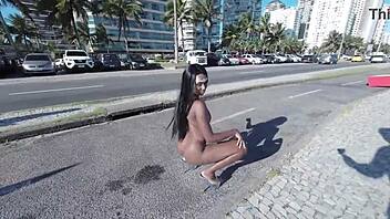 Oh yeah, let's bang these sexy Brazilian girls in wild street carnaval orgy party!