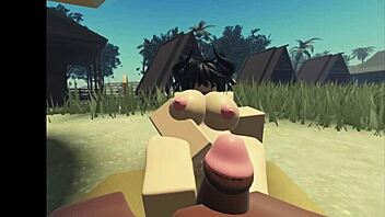 Intense Roblox Sex Session By The Campfire