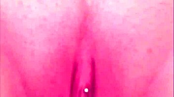 I feel so aroused worshipping my sexy goddess piss flowing from hot chubby pussy in bathroom