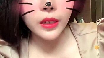 Check out this Asian babe with big tits showing off on Bigo Live! 😍