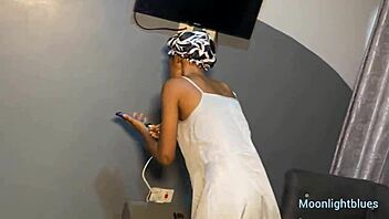 Why does this skinny horny babe crave that massive BBC plumber pounding her tight pussy?