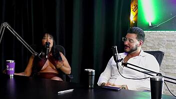 francês meets brazilian for slow intro to liberal menage on sheer red 😘