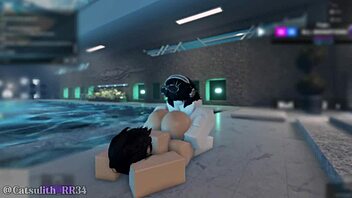 shy girl in indoor pool leads to intense session with follower in episode 11.