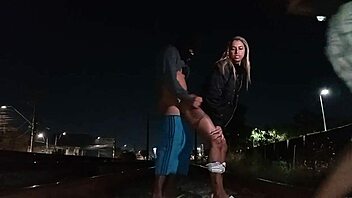 Wife Asks For Help Crossing Train Tracks And Fucks Helpful Guy