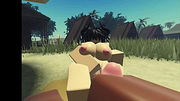 Intense Roblox Sex Session By The Campfire