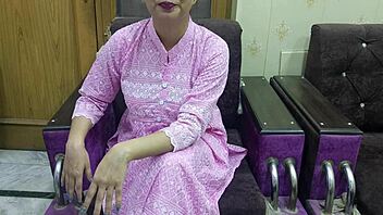 Cute Arab wife enjoys first time romantic fucking with dirty talk