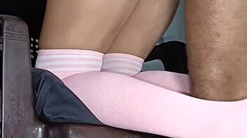 She Screams Every Time The Skinny Brunette Latina Gets Her Narrow Ass Pounded