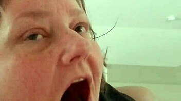 Whore watches fat black cock pounding her 😈