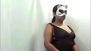 Sexy Big Ass Latina Slut Preps In Tight Dress