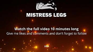 Why Let Big Mistress Ass Facesit and Foot Gag You in Short Skirt Stockings?