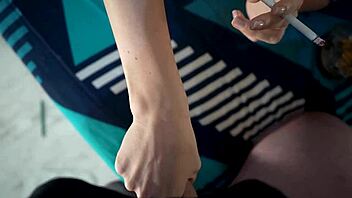 Oh man this fat cock just pumped a huge mouthful of cum right for me to swallow down eagerly