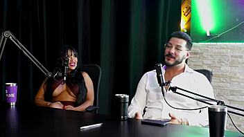 francês meets brazilian for slow intro to liberal menage on sheer red 😘