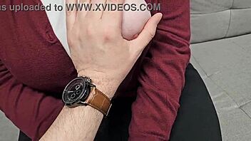 Is this secretary's huge natural tits interview leading to an oiled massage or more provocative office play?