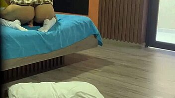 i get home find nalgona babe toying ass jerk to moans