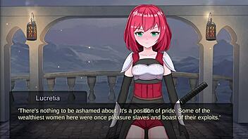 Detailed Gameplay Of Slave Lord Realms Of Bondage 3 Featuring Ein Hübsches Andenken With Fantasy Bondage Submission And Lesbian Futanari Elements.