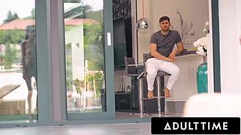 adult time - moldovan beauty alyssa bounty gets deep anal drilling with intense gaping action