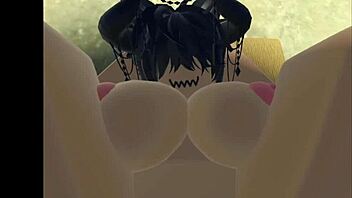 Intense Roblox Sex Session By The Campfire