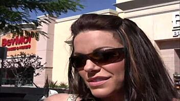 Cougar Victoria Valentino bangs doggystyle and drains cock for facial cumshot