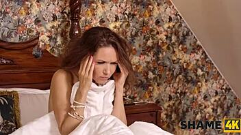 i feel so wild and excited cheating on my husband with this seductive mature brunette cougar after the party