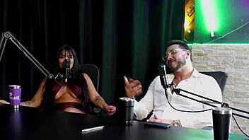 francês meets brazilian for slow intro to liberal menage on sheer red 😘