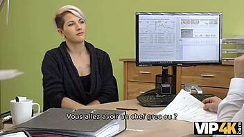 Vip4k agent calls Lussy Sweet for meeting but she fucks him at office