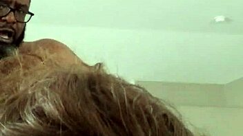 Whore watches fat black cock pounding her 😈