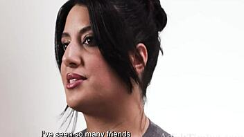 Busty Arab goddess busting myths with her big tits 🔥😍