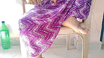 Hot sexy Indian girl bends over for intense doggystyle sex with horny partner in homemade video