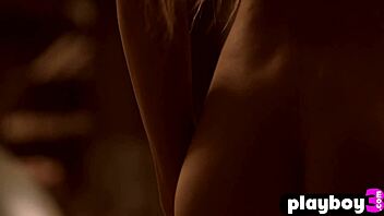 BRUNETTE BABE STRIPS HOT LINGERIE REVEALING TITS AND PUSSY IN SOLO TEASE