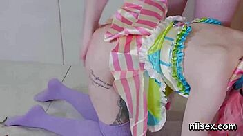 Wicked teen endures awkward butthole therapy in asylum