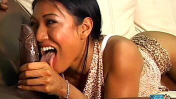 Does drilling her asian ass with bbc make the brunette moan louder