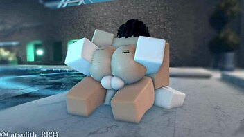 shy girl in indoor pool leads to intense session with follower in episode 11.