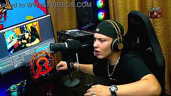 The podcast hasn't even started and Bruna Lambertini is totally naked, making Ruan drool in this Brazilian blonde pornstar interview.