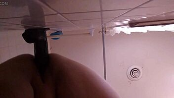 riding a dildo for some solo fun