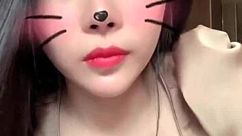 Check out this Asian babe with big tits showing off on Bigo Live! 😍