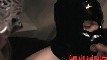 kinky tgirl explores bdsm masturbation in high definition transsexual group session