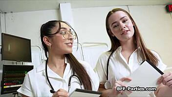 What Naughty Doctors Do In Hospital Foursome?