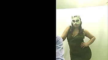 Sexy Big Ass Latina Slut Preps In Tight Dress