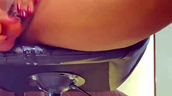 The pussy got sensitive leading to squirt with big clit