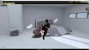 White slut delivers intense deepthroat action on massive black monster cock with sloppy technique.