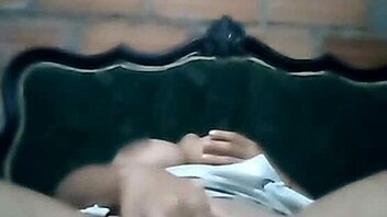 This young busty Latina gets shy but ends up in a steamy solo orgasm session.